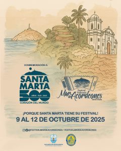 El Festival de Mar de Acordeoneros llega a Santa Marta