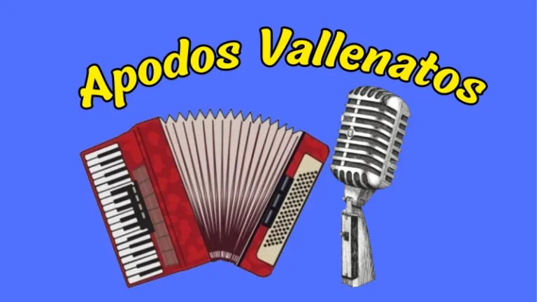 Apodos del vallenato