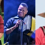 Romualdo Brito, Omar Geles y Marciano Martínez