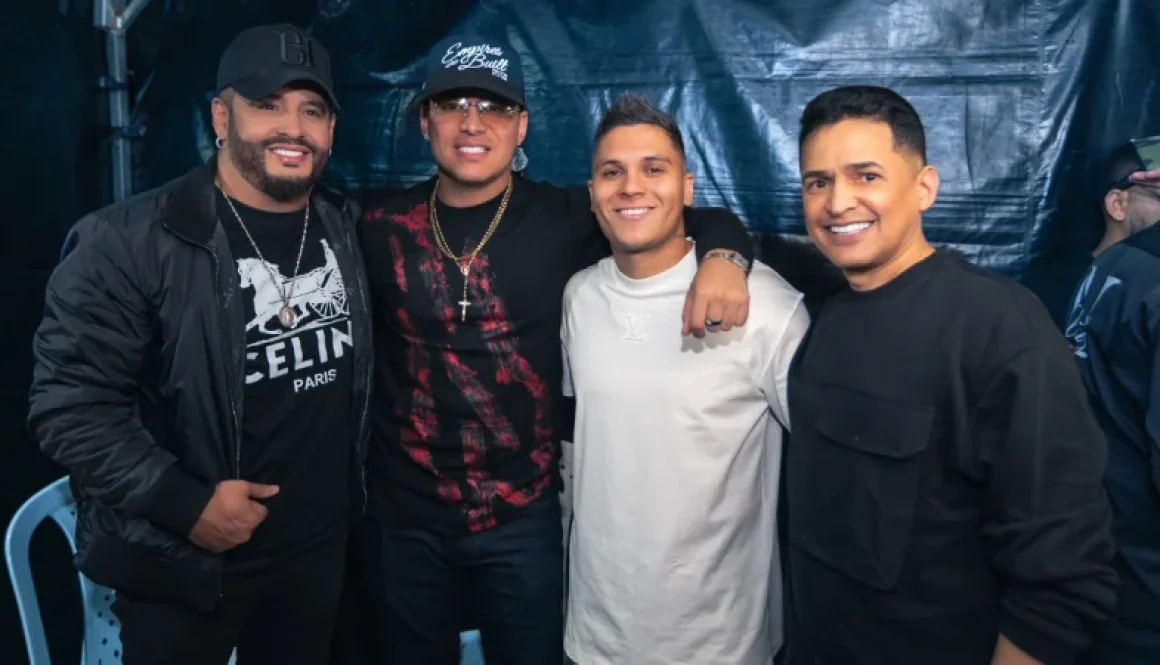 Jorge Celedón y Juanfer Quintero