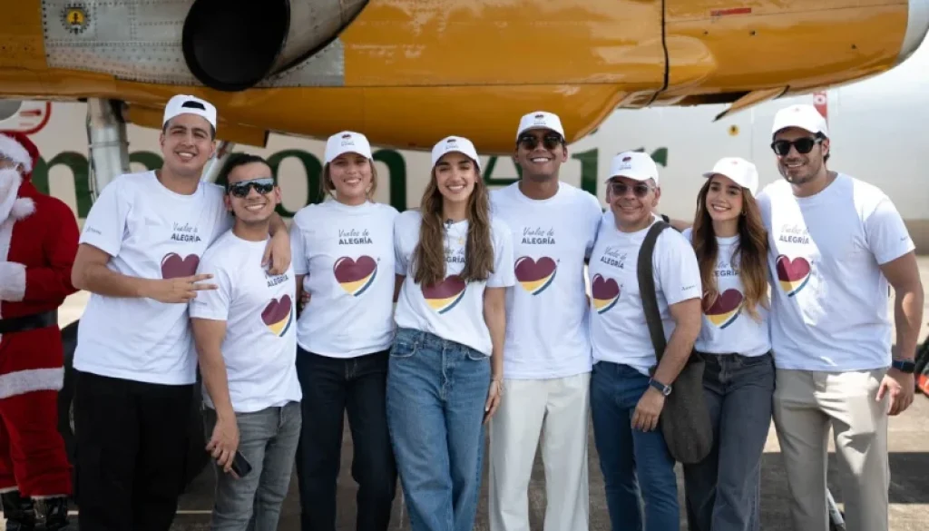 Martin Elias Jr con los influencers