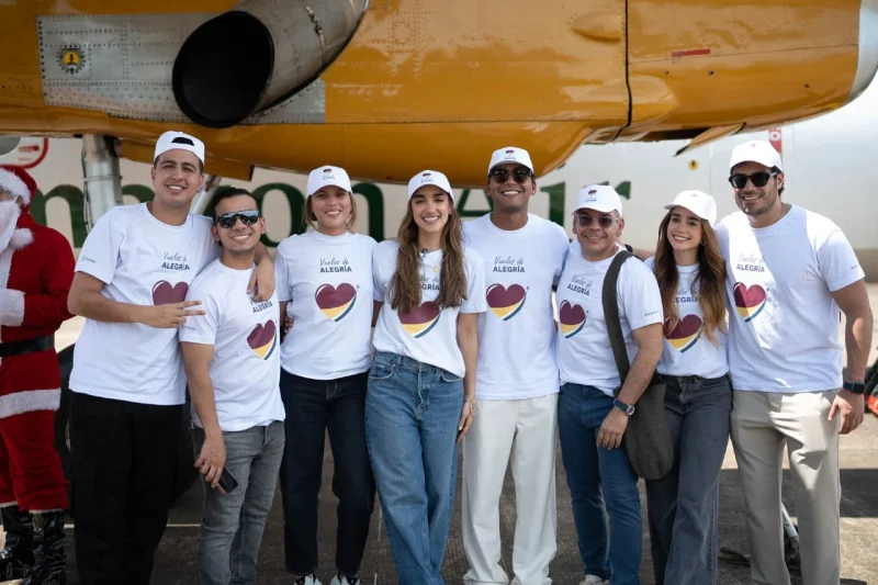 Martin Elias Jr con los influencers