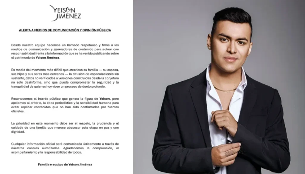 Respeto para el luto de Yeison Vallenato FM Yeison Jiménez
