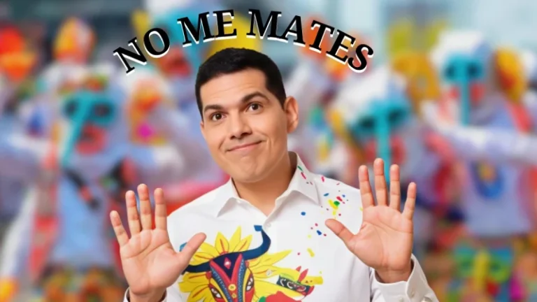 No me mates Peter Manjarrés