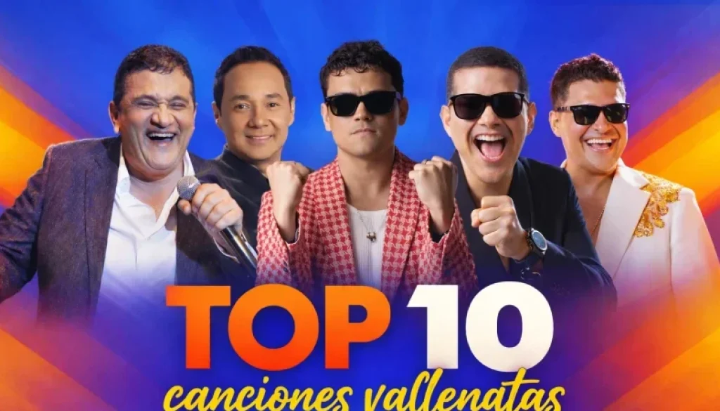 Top 13 febrero Vallenato FM Top de canciones