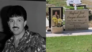 Visita a la tumba de Rafael Orozco