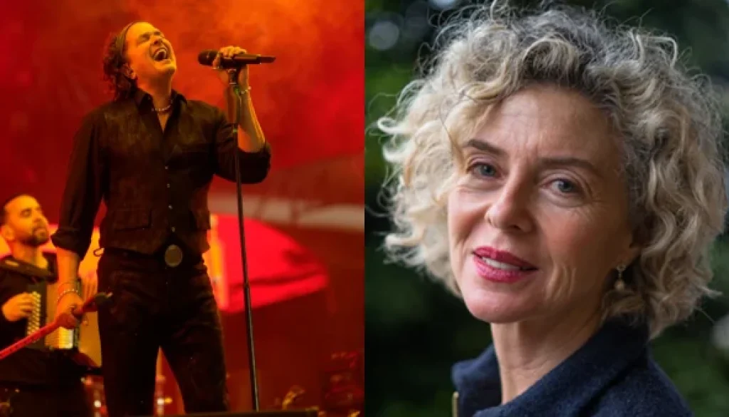 Margarita Rosa de Francisco y Carlos Vives