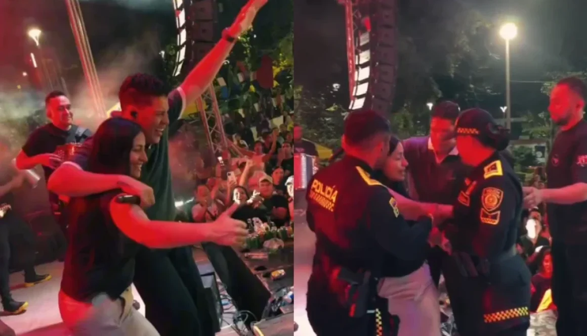 Rafa Pérez ayuda a una fan