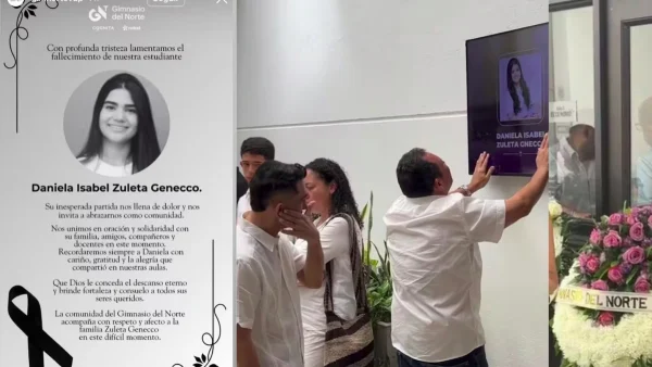 Velorio de Daniela Zuleta