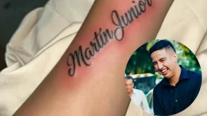 Tatuaje de Martín Elías Jr