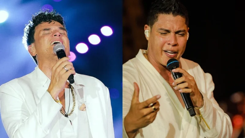 Llegan a Valledupar Silvestre y Rafa