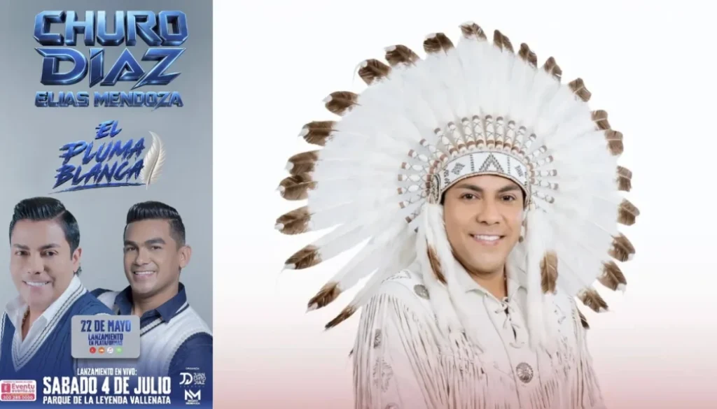 Pluma Blanca Churo Díaz