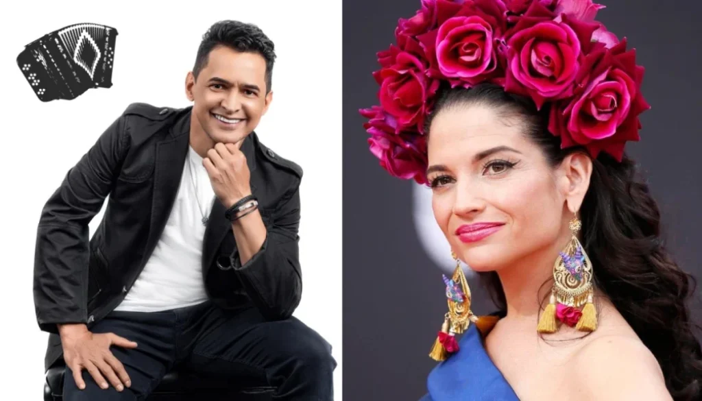 Jorge Celedon y Natalia Jimenez JORGE CELEDON Y NATALIA JIMENEZ
