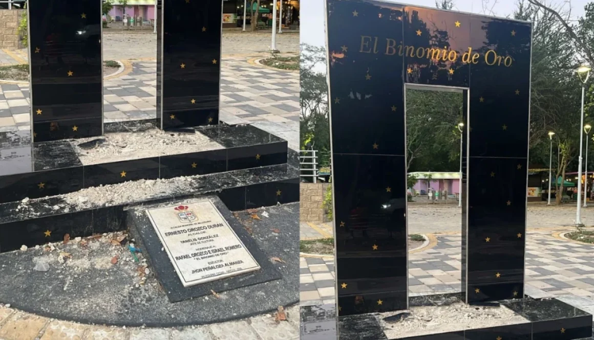 RETIRAN MONUMENTO