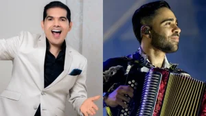 Peter Manjarrés y Lucas Dangond