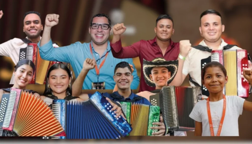Reyes y reinas del festival vallenato