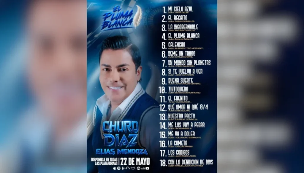 Tacklist del Churo Díaz Vallenato FM Tacklist del Churo Díaz