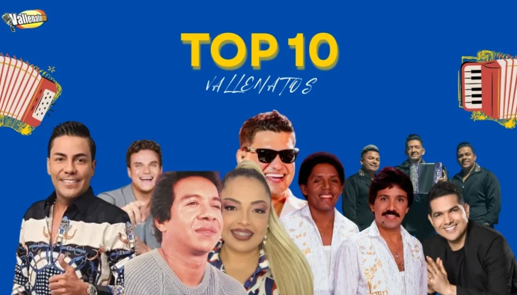 TOP 10 TOP 10 VALLENATOS