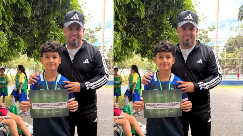 NELSON VELASQUEZ Y SU HIJO