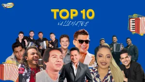 TOP 10 VALLENATO