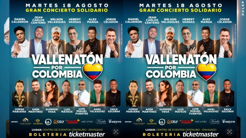 CONCIERTO SOLIDARIO VALLENATO