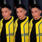 JORGE CELEDON CON SU OJITO ROJO